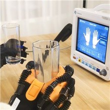 Weicher Roboterhandschuh für frühe Neurorehabilitation